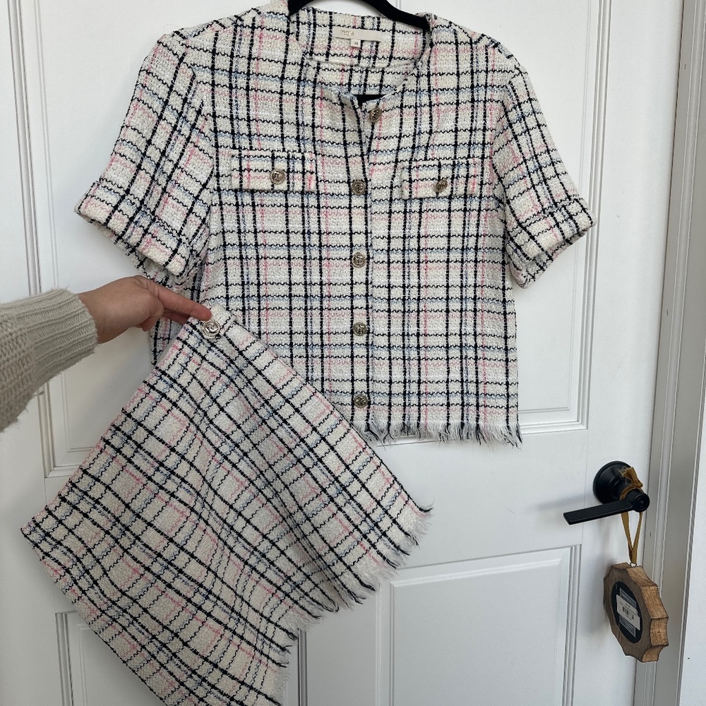 Maje Tweed Set